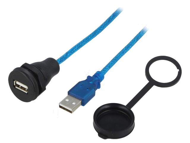 Kabel-adapter; USB-A aansluiting,USB-A-stekker; 1310; USB 2.0 Kabel-adapter; USB-A aansluiting,USB-A-stekker; 1310; USB 2.0